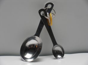 Measuring spoon yellow